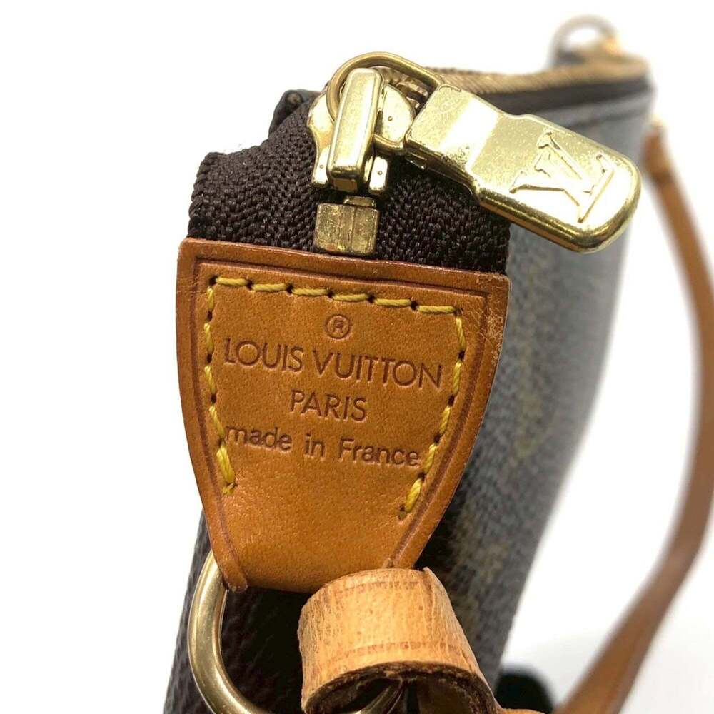 LOUIS VUITTON Brown Monogram Pochette Mini Bag - Picture 10 of 10